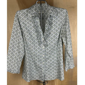 Floral Patterned Women's Top